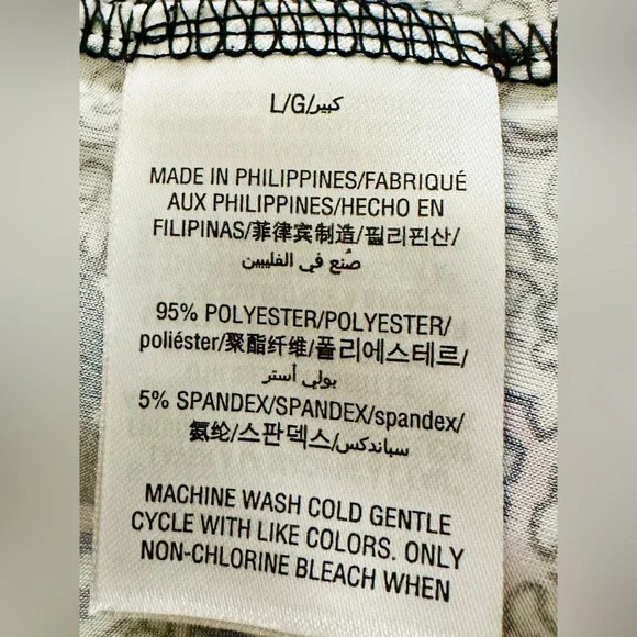 INC Purple Paisley Sleeveless Zipper Front Blouse - Picture 7 of 8